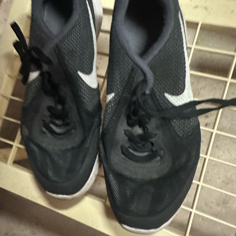 Nike Kids Black and White Sneakers